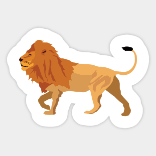 Iron Lion Sticker